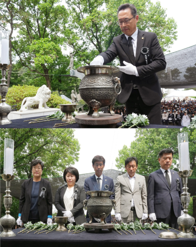 아산시의회, ‘제70회 현충일 추념식’에서 호국정신 되새겨